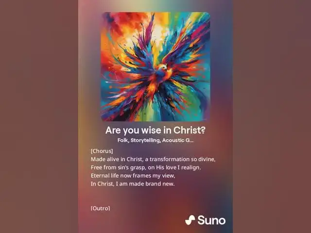 Video thumbnail for Alive in Christ - Christian AI Song