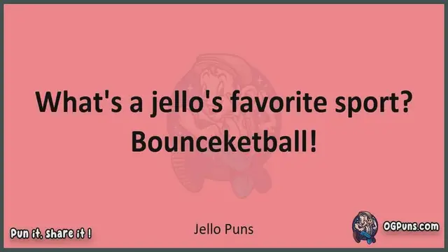 Video thumbnail for Jello - Jokes, Puns, Wordplays, and Laughter