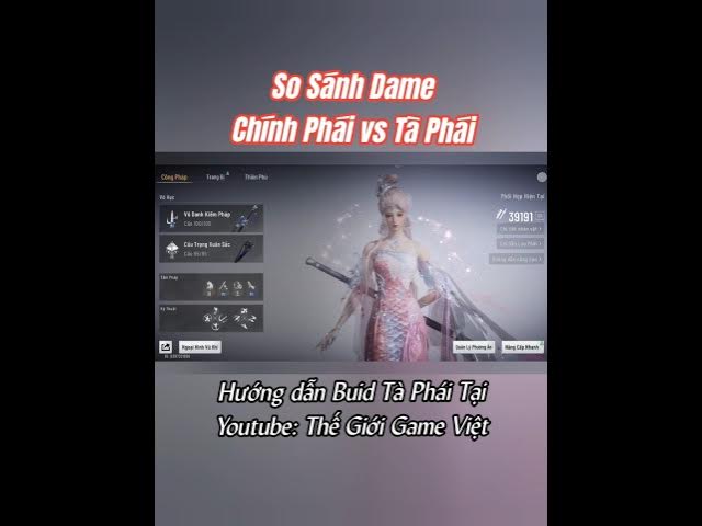 Video thumbnail for So Sánh DPS: Chính Phái Vô Danh Kiếm vs Tà Phái Vô Danh + Cửu Ô #WhereWindsMeet #VôDanh #BuildGame