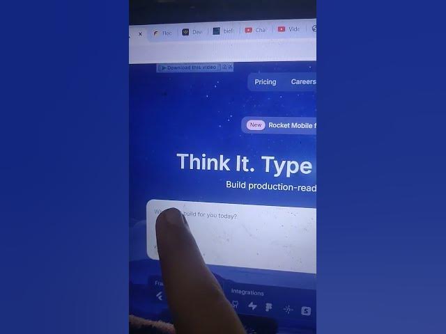 Video thumbnail for I Built a Full-Stack App with ONE Prompt! 🚀 | Rocket.new AI No-Code Tutorial 2026 #shorts