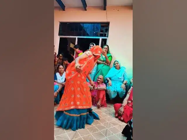 Video thumbnail for कमर टूट गई कती इतने तोड़ का नाची, ऑरेंज चुन्नी मैं #trending #happy_lokgeet #viral dance #मीनाडांस