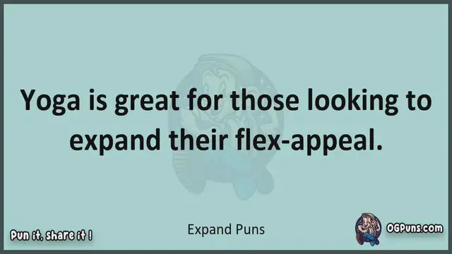 Video thumbnail for Expand - Jokes, Puns, Wordplays, and Laughter