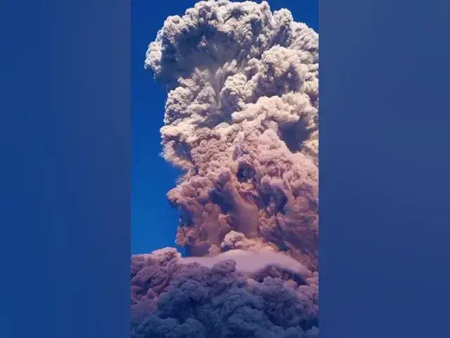 'Video thumbnail for Massive eruption of Lewotobi volcano (Indonesia) 16 June 2025'