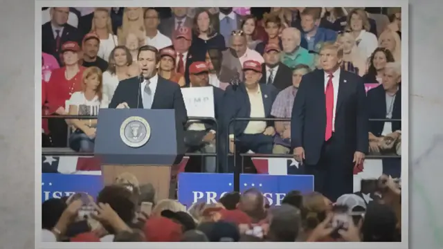 'Video thumbnail for Shocking Revelation: Trump Drops Bombshell Claim About DeSantis’ Secret Exit Strategy'