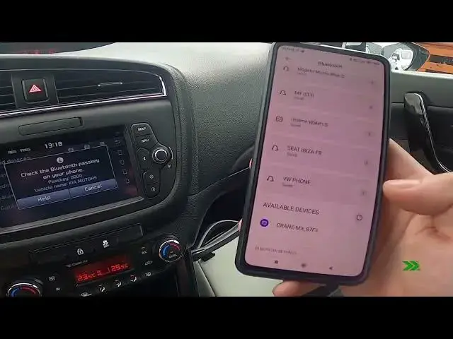Video thumbnail for How to Pair Smartphone with System via Bluetooth in Kia Ceed II ( 2012 - 2018 ) - Connect Phone