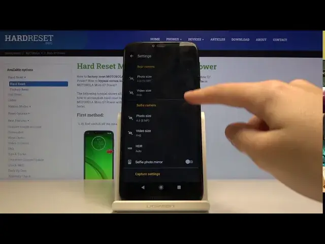'Video thumbnail for How to Manage Camera Mirror Effect in MOTOROLA Moto G7 Power – Find Reflection Effect Options'