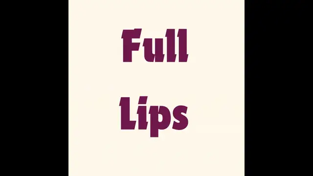 'Video thumbnail for What Do Your Lip Shapes Say About You?'
