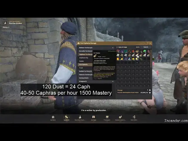 Video thumbnail for 40-50 Caphras Stone Per Hour Gathering Crate Rotation 'C' 20x Timelapse BDO Black Desert Online