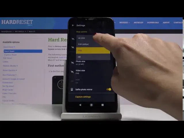 'Video thumbnail for How to Change Video Resolution in Motorola Moto G7 - Manage Video Quality'