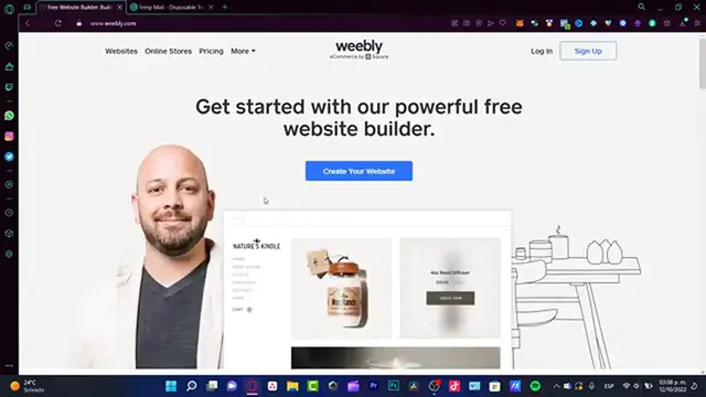 'Video thumbnail for How To Make a FREE WEBSITE on WEEBLY (Step by Step)  Weebly Tutorial'