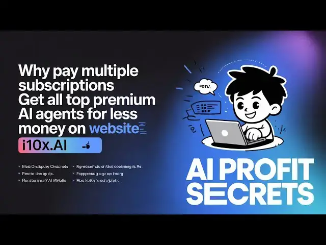 Video thumbnail for 💰 Why Pay Multiple Subscriptions Get ALL Top Premium AI Agents for Less Money on i10x.ai Website