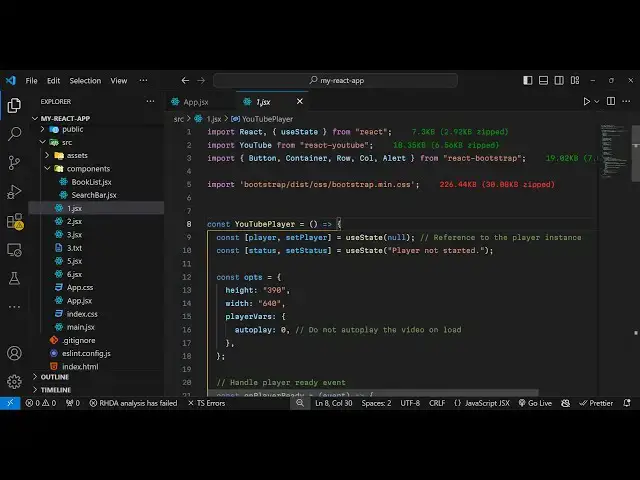 Video thumbnail for Build React.js Youtube IFrame Player API to Embed YT Videos in Video Player in Browser