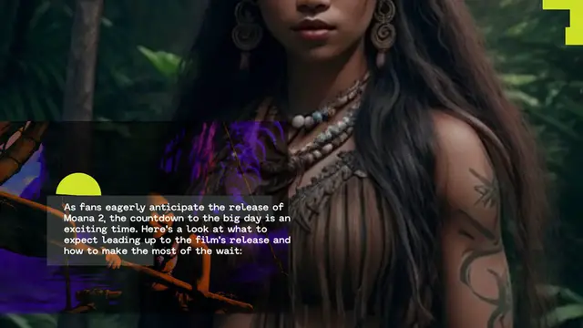Video thumbnail for Moana 2's Release Date: Countdown to the Big Day!