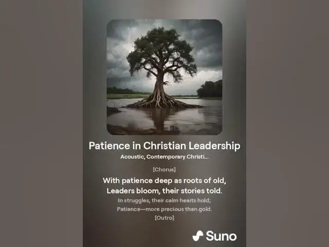 Video thumbnail for Patience in Christian Leadership: A Song for Christian Leaders