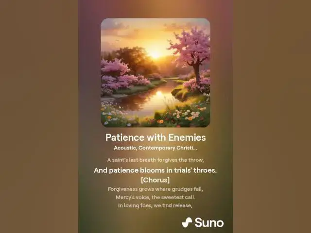 Video thumbnail for Patience with Enemies: A Song About Loving Enemies