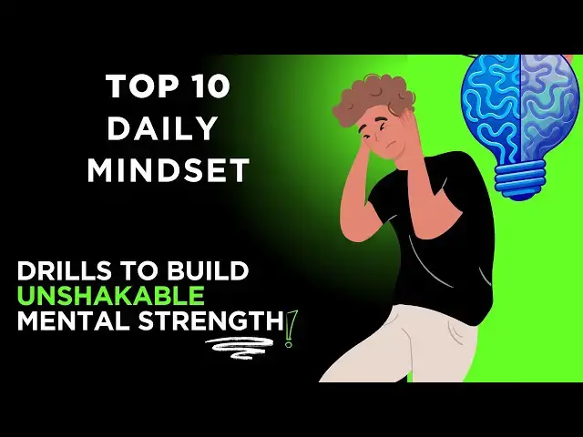 'Video thumbnail for Top 10 Daily Mindset Drills to Build Unshakable Mental Strength'