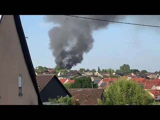 Video thumbnail for Heusweiler Saarlouiser Straße Hausbrand