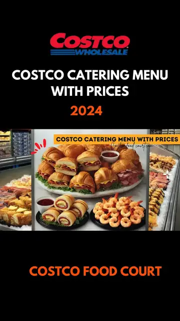 'Video thumbnail for Costco Catering Menu with Prices 2024'