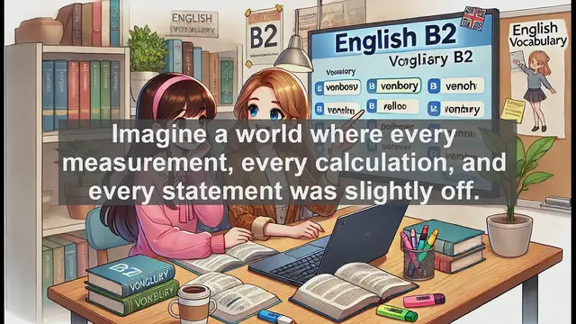 Video thumbnail for 1500 Must Know CEFR B2 Vocabulary - Accuracy: The Key to Precision in Language and Life