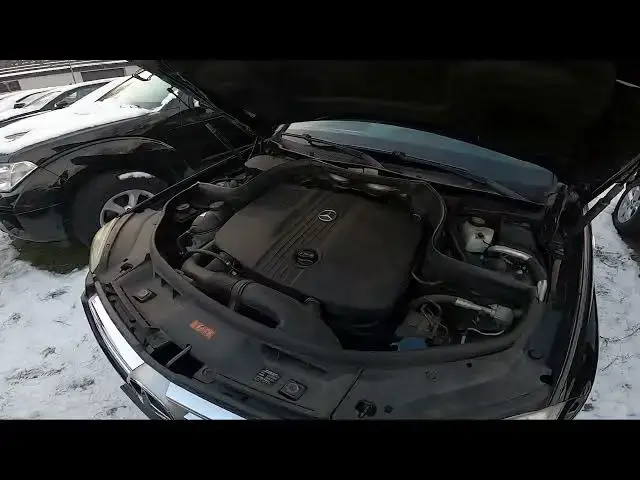 Video thumbnail for Where is the Washer Fluid Reservoir in Mercedes GLK Off-roader ( 2008 – 2011 )