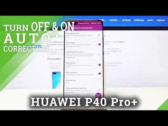 Video thumbnail for How to Enter Autocorrection in HUAWEI P40 Pro+ – Predicting Words