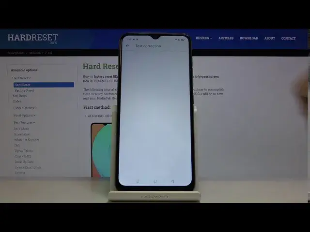 'Video thumbnail for How to Activate Auto-Correction in REALME C11 - Manage Word Correction'