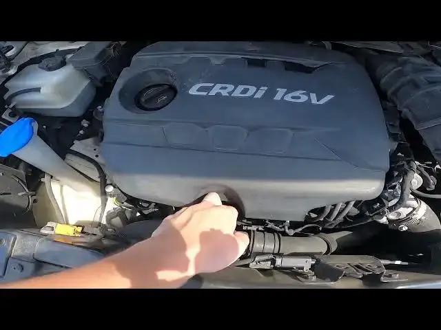 'Video thumbnail for Where is Engine Oil Level Dipstick in Kia Carens IV ( 2013 – 2018 ) | Measure Engine Oil Level'