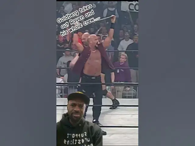 Video thumbnail for #wrestlingfromthe313 #wrestling #wwe #wcw #goldberg #raven #fyp #foryou #shorts #youtubeshorts #like