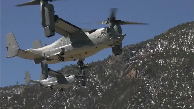 'Video thumbnail for Sky Innovations Unleashed: Exploring American V-22 Osprey the Ultimate Tiltrotor Aircraft'