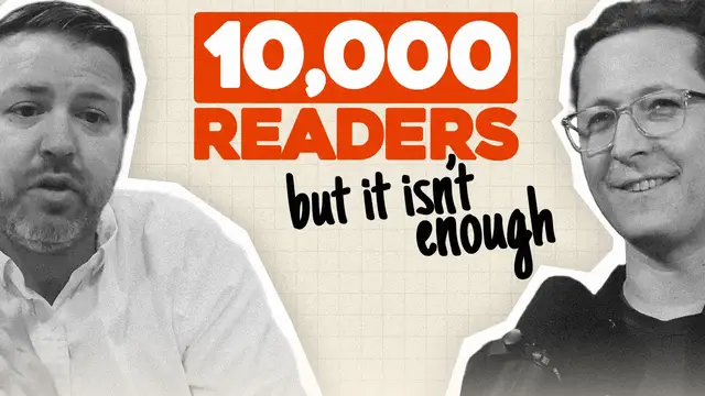 Video thumbnail for His Newsletter Makes $100K a Year — He Keeps Zero