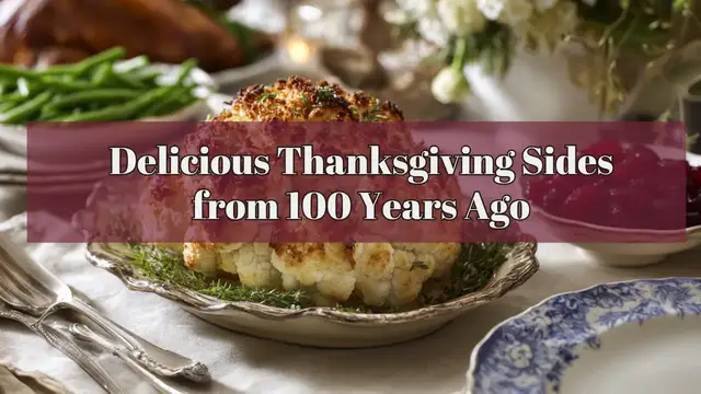 Video thumbnail for Vintage Side Dishes That Deserve to Be on Your Thanksgiving Table This Year