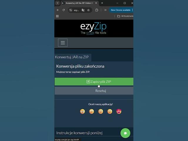 Video thumbnail for 📦 Konwertuj JAR do ZIP w Przeglądarce | Bez Instalacji Oprogramowania