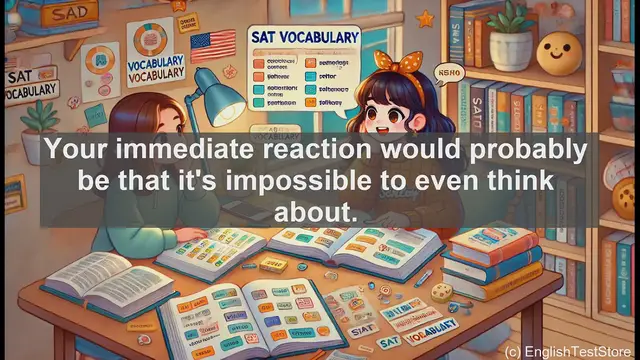 Video thumbnail for 5000 Must Know SAT Vocabulary - SAT Vocabulary: Understanding 'Inconceivable'