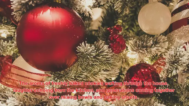 Video thumbnail for How Do Families Create Traditions With Cookie Baking Marathons?