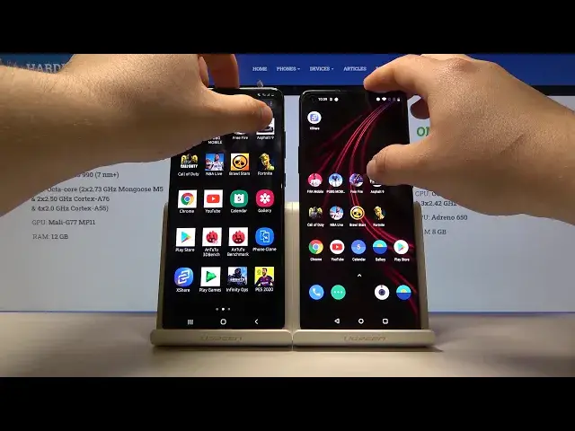 'Video thumbnail for Speed Test SAMSUNG Galaxy S20 Ultra 5G vs OnePlus 8 Pro – App Response Time Test'