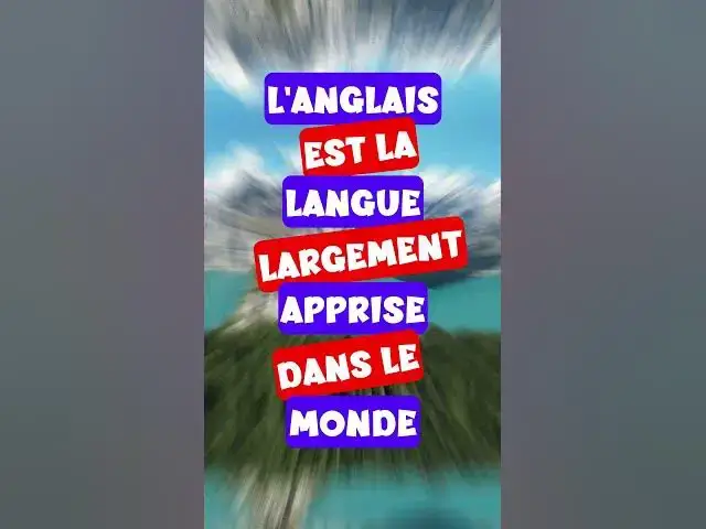 'Video thumbnail for Faits fascinants sur la langue anglaise - 01'