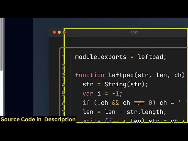 Video thumbnail for Build Github & VSCode Code Snippet to Image Editor Clone in Browser Using HTML CSS & JavaScript