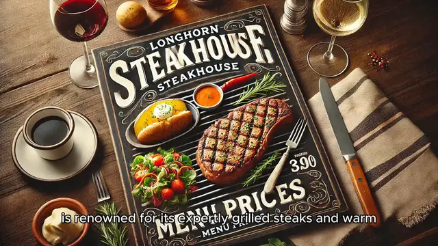 Video thumbnail for LongHorn Steakhouse Menu Prices