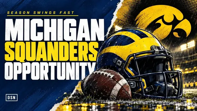 Video thumbnail for Michigan’s Iowa loss changes the whole season