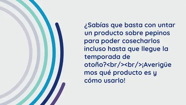 Video thumbnail for Extiéndelo en pepinos y los cosecharás del jardín hasta que llegue el otoño.