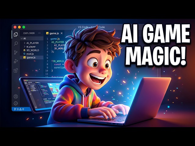 Video thumbnail for Make a Game in 5 Minutes with AI! (No Coding Needed)