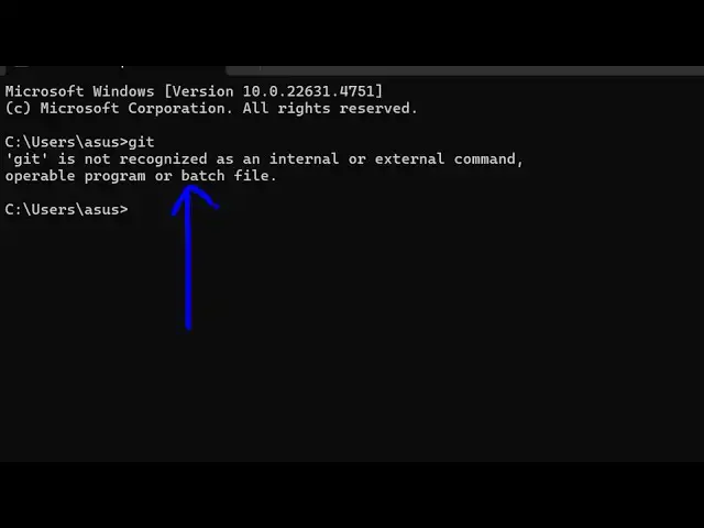 Video thumbnail for [Solved] Git is not recognized as an internal and external command Error