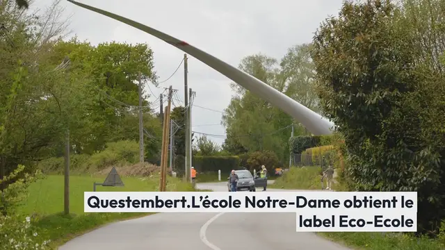 Video thumbnail for Questembert. L’école Notre-Dame obtient le label Eco-Ecole