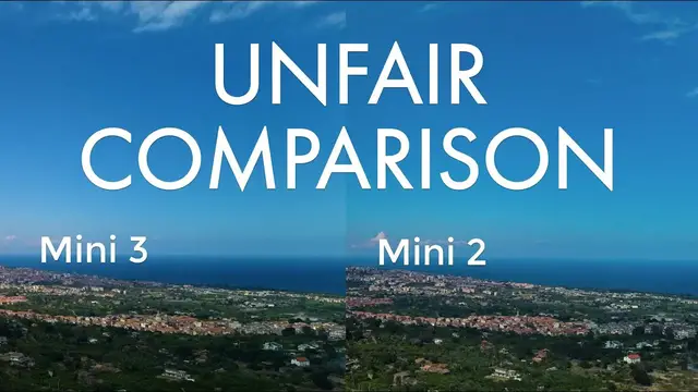 'Video thumbnail for DJI Mini 3 Pro Photo Quality vs Mini 2 / Photography comparison'