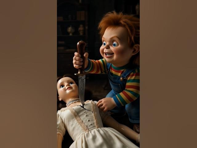 Video thumbnail for Chucky Cutting Annabelle Open ASMR Horror