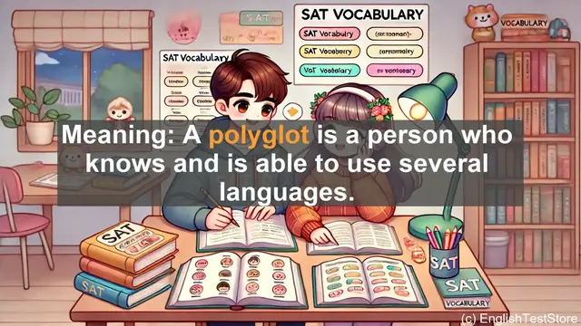 Video thumbnail for 5000 Must Know SAT Vocabulary - Polyglot: The Art of Speaking Multiple Languages