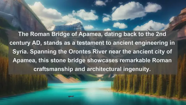 Video thumbnail for Bridges of Time: Top 10 Famous Bridges in Syria