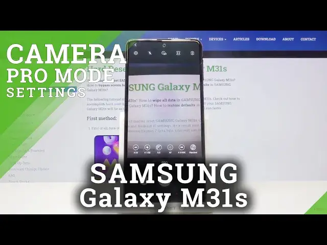 'Video thumbnail for How to Activate Camera Pro Mode in SAMSUNG Galaxy M31s – Camera Settings'