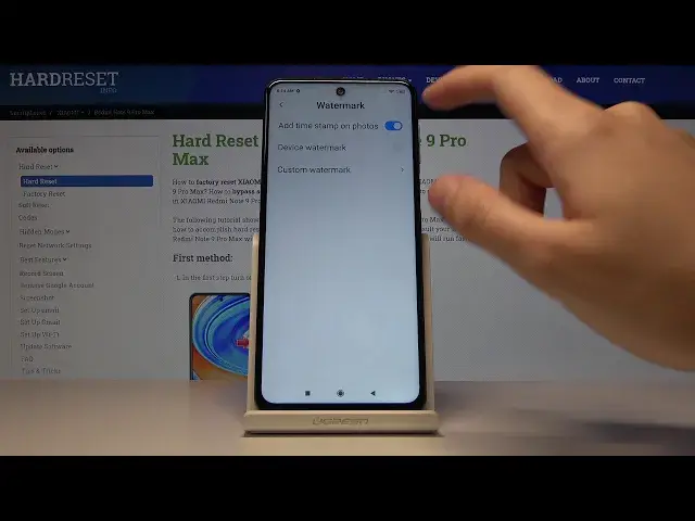 Video thumbnail for XIAOMI Redmi Note 9 Pro – Choose Camera Features & Activate Camera Watermark Option