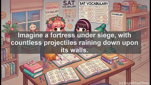 Video thumbnail for 5000 Must Know SAT Vocabulary - Mastering 'Bombard': A Powerful SAT Vocabulary Word